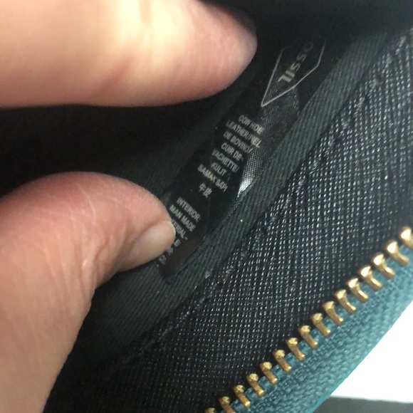 Leather fossil wallet - Picture 8 of 8